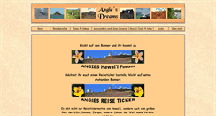 Desktop Screenshot of angies-dreams.net